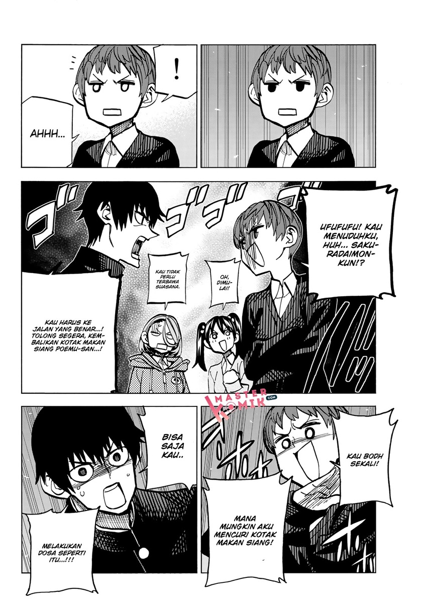 The Story Between a Dumb Prefect and a High School Girl with an Inappropriate Skirt Length Chapter 06 Gambar 16